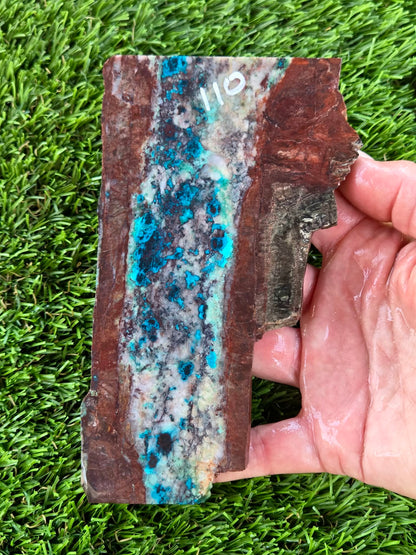 Shattuckite Slabs B107-112