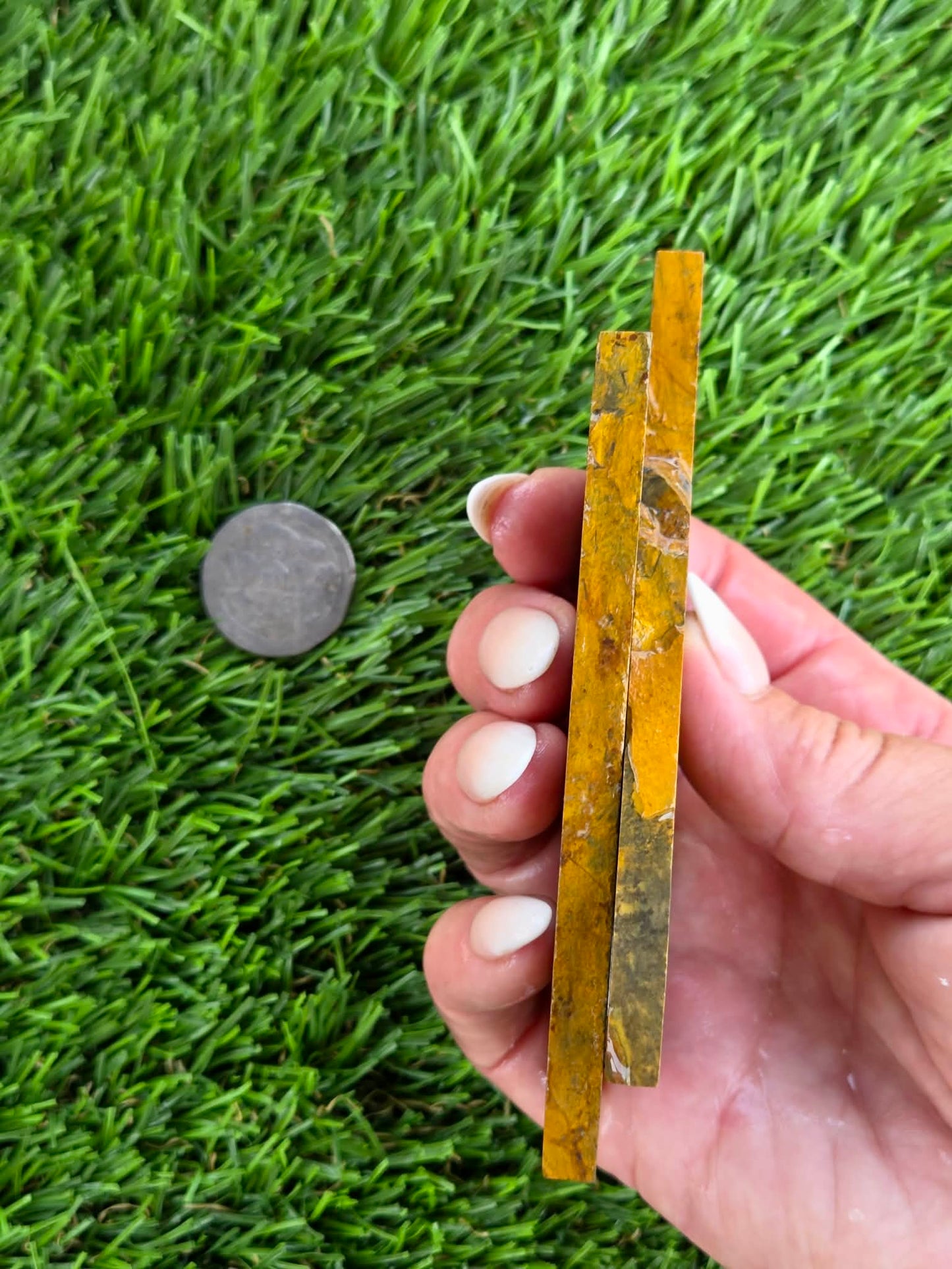 Golden Tiger’s Eye Slabs N650-651