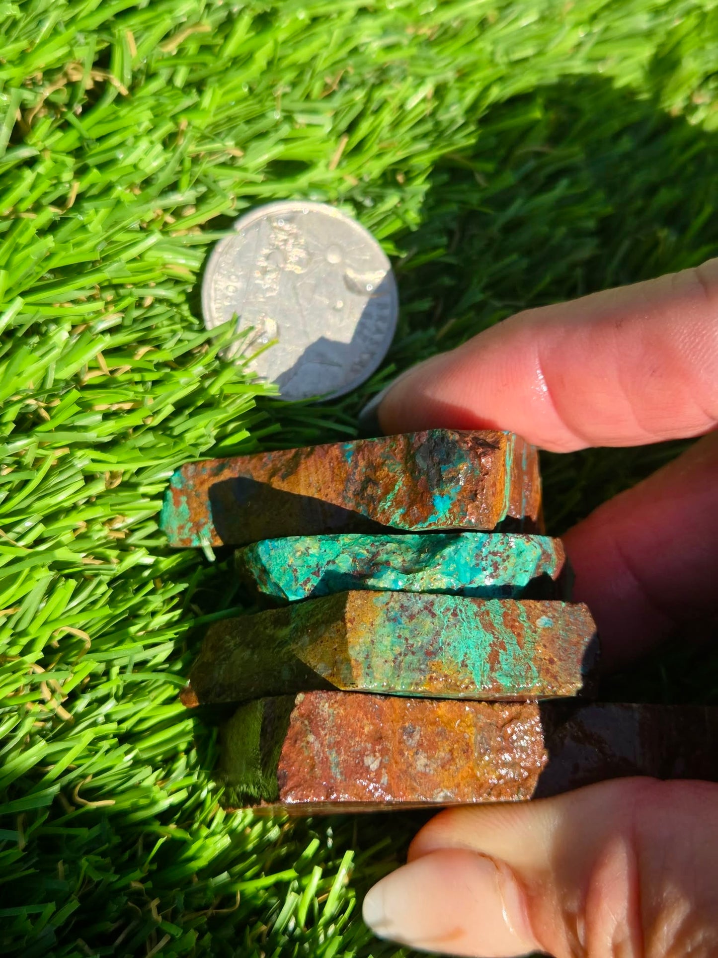 Chrysocolla Slab Bundle – Parker SB138