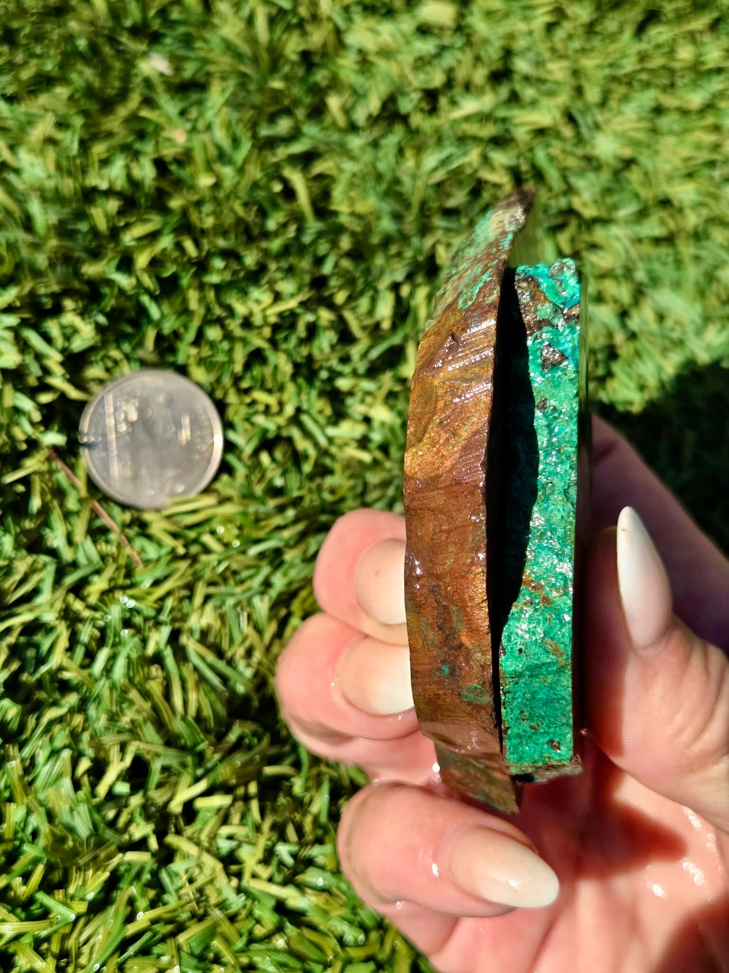 Globe Chrysocolla Slab Bundle-SB36