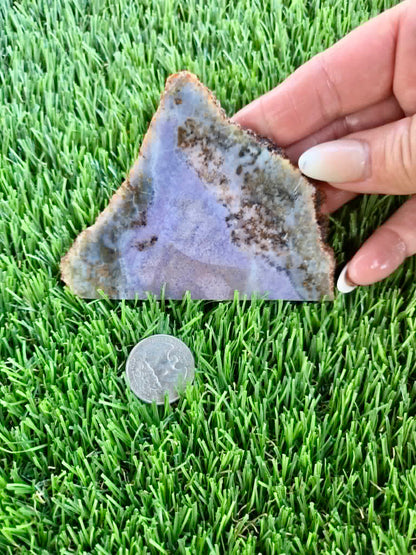Purple Burro Creek Agate Slab F287-292