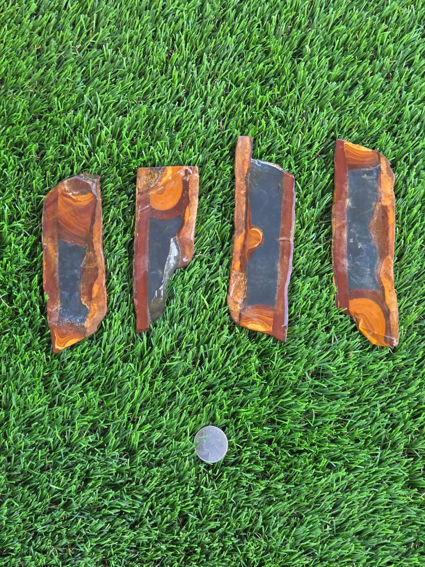 Tiger Iron Slabs O710–714