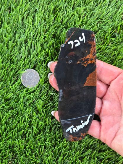 Mahogany Obsidian Slabs O724–726
