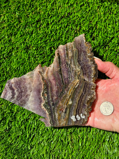 Chevron Amethyst Slabs R855–858