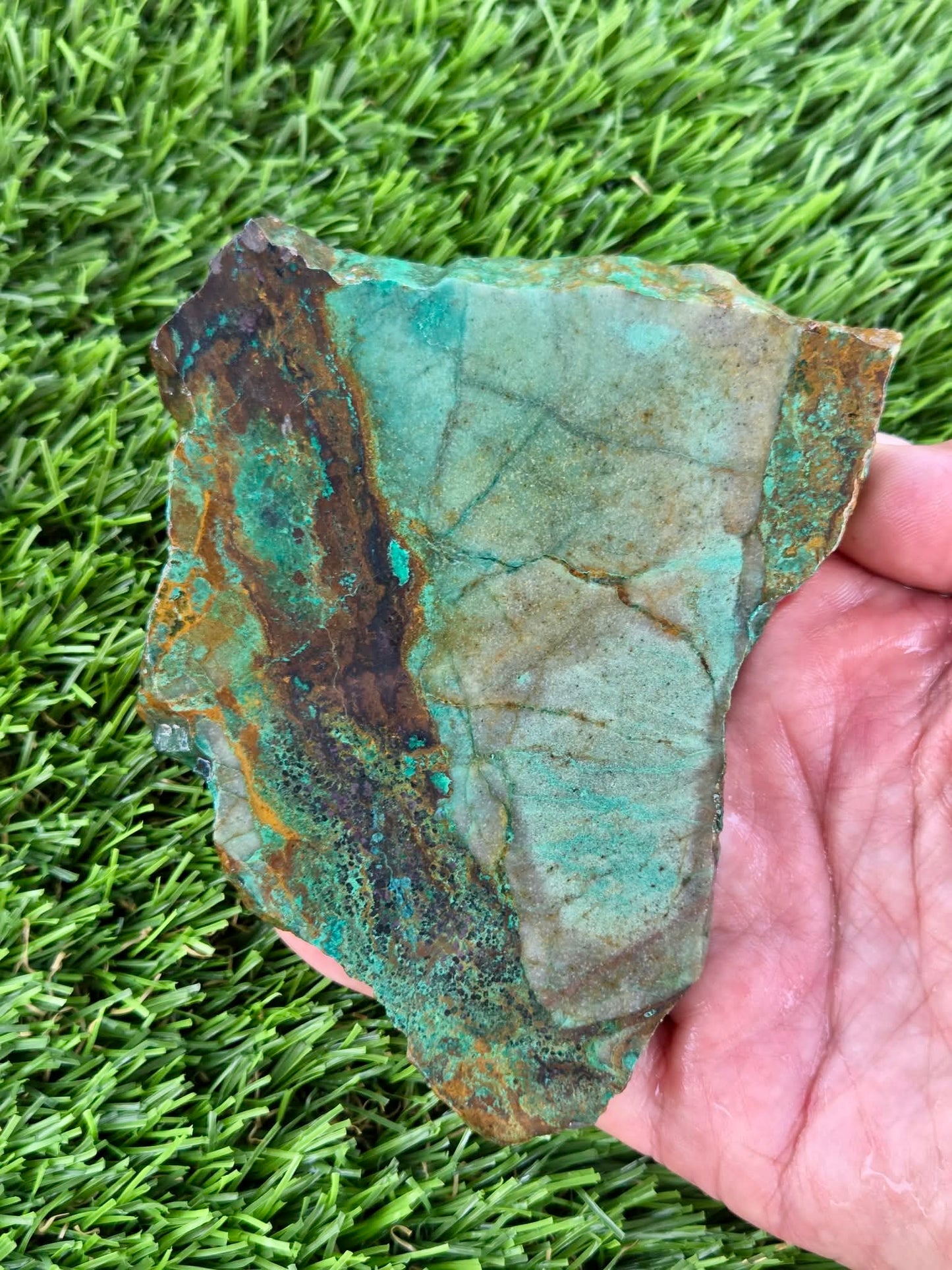 Globe Chrysocolla Slabs A50-55