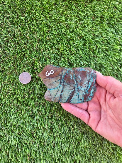 Globe Chrysocolla Slabs A56-60