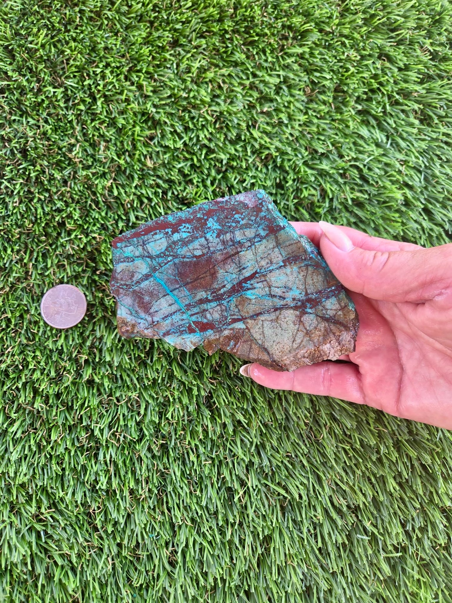 Globe Chrysocolla Slabs A56-60