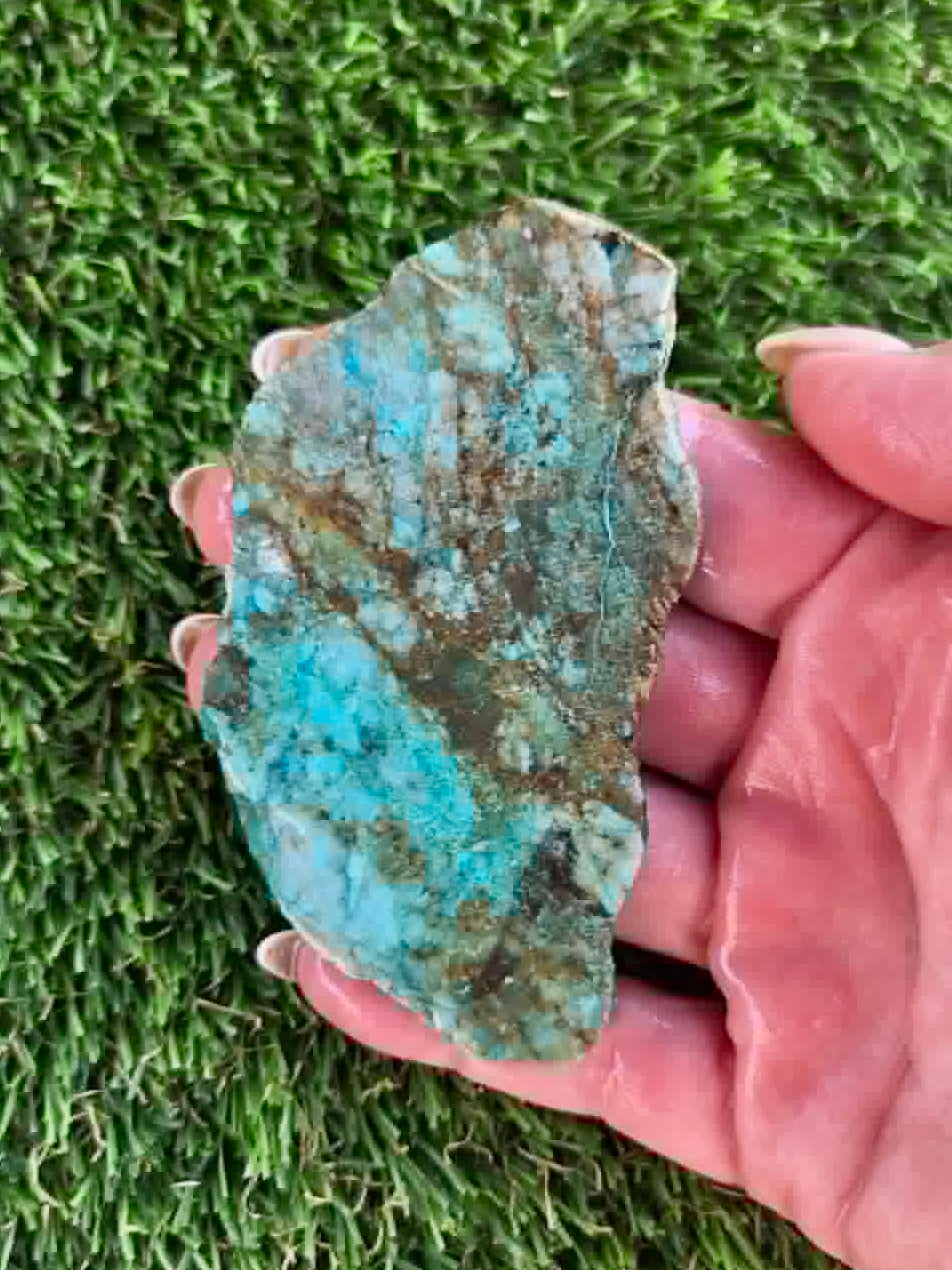 Globe Chrysocolla Slabs A23-26