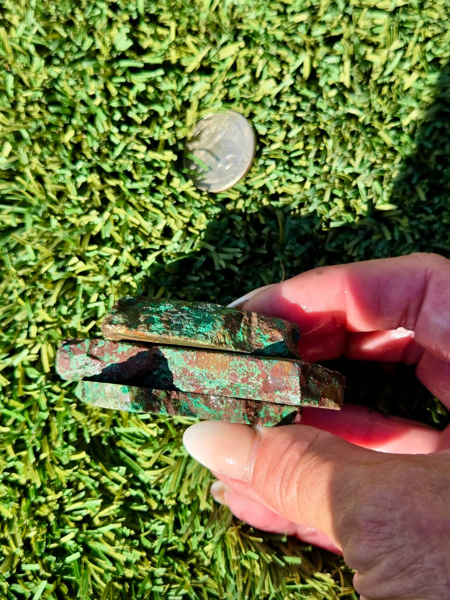 Globe Chrysocolla Slab Bundle-SB57