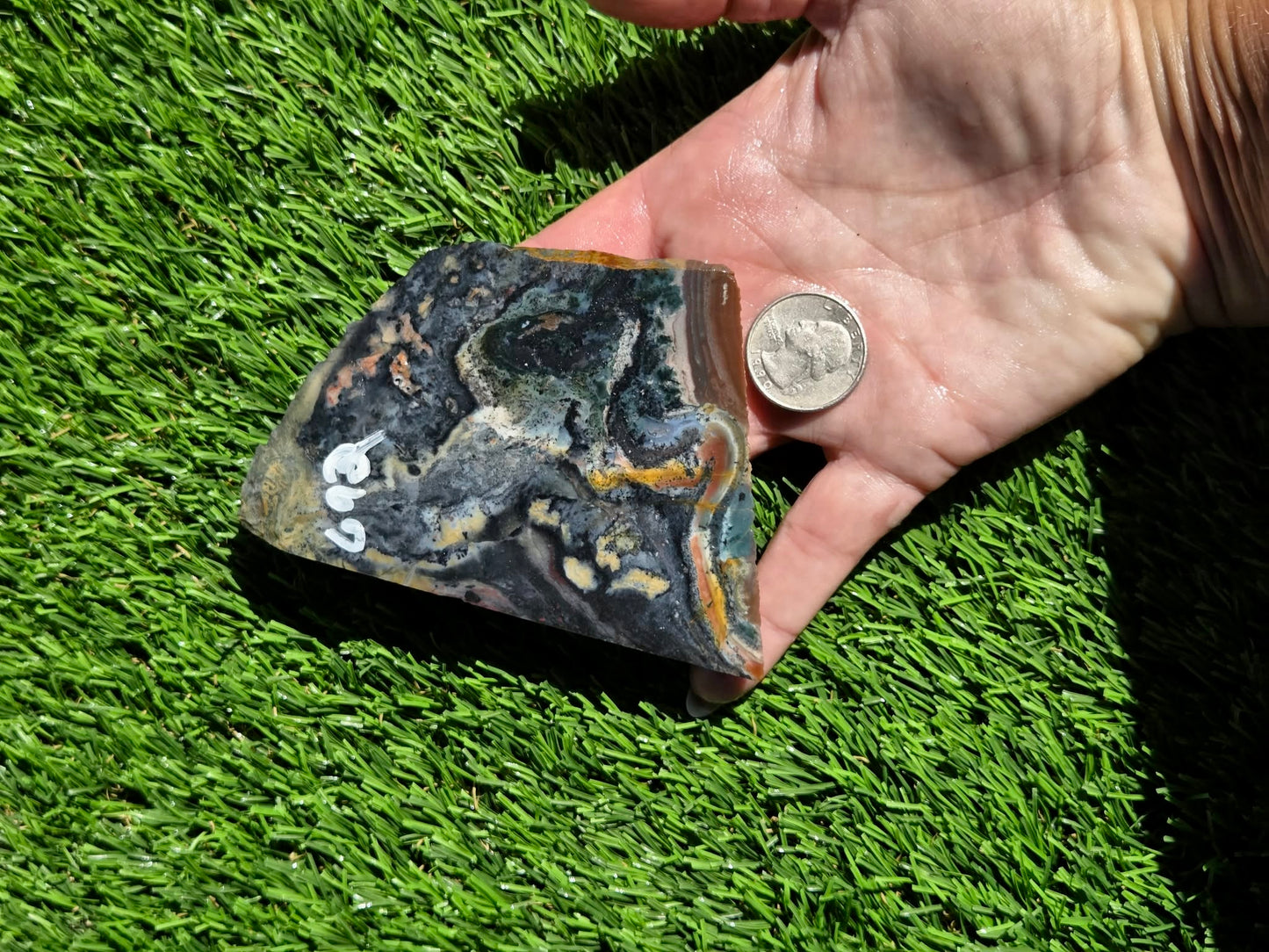 Indonesian Banded Hematite Slabs O690–692