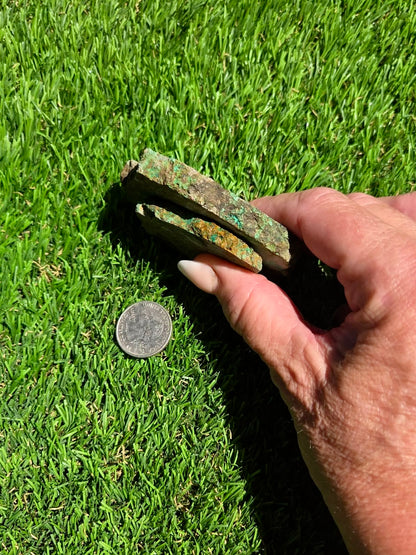 Dominican Mine Chrysocolla & Hematite Slab Bundle SB121