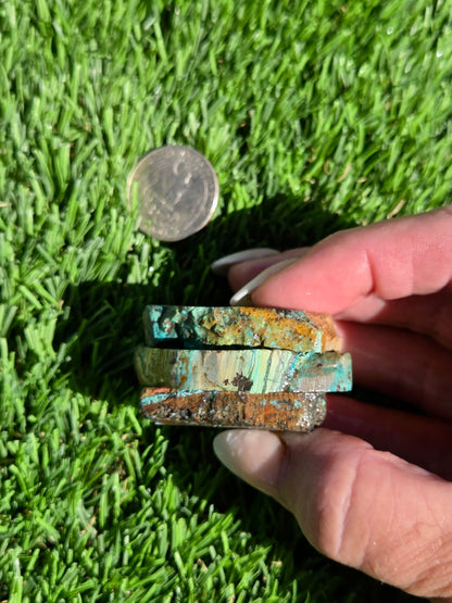 Globe Chrysocolla Slab Bundle-SB48