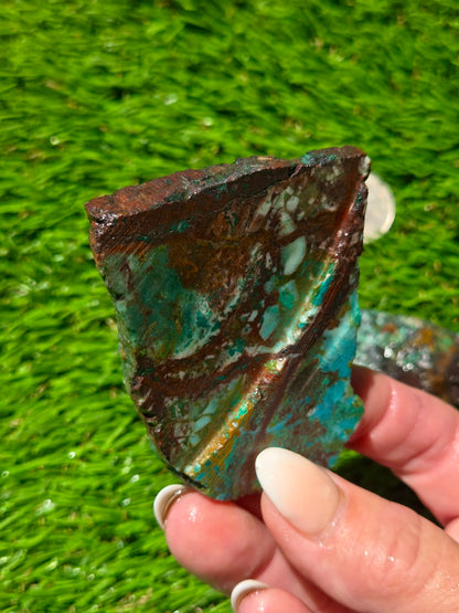 Malachite & Cooperite Slab Bundle SB88