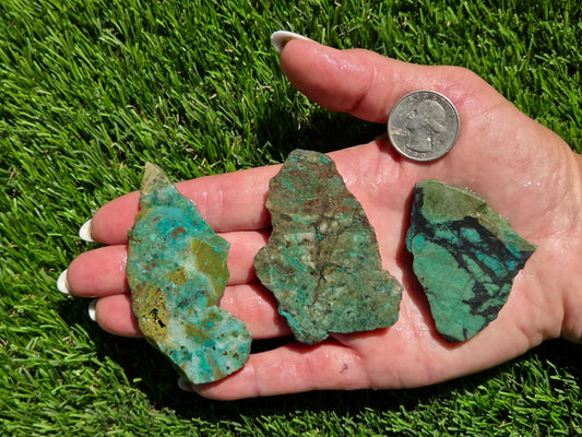 Globe Chrysocolla Slab Bundle-SB58