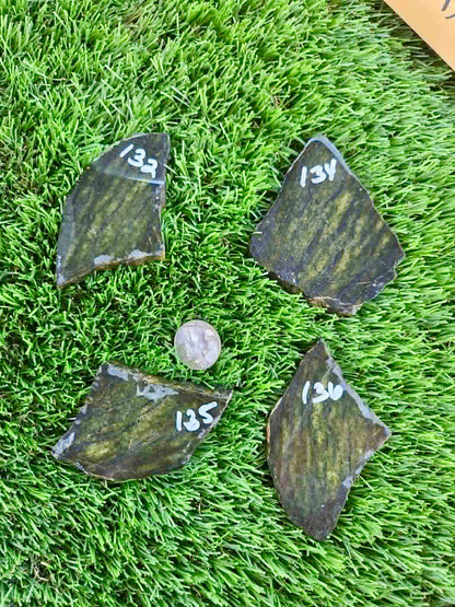 Forrest Green Jade Slab 132-136