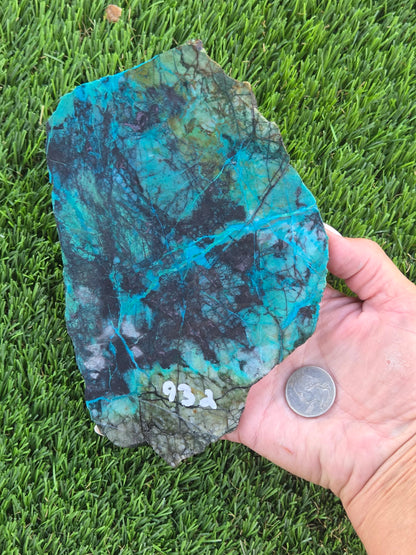 Inspiration Mine Chrysocolla & Cuprite Slabs T932–934