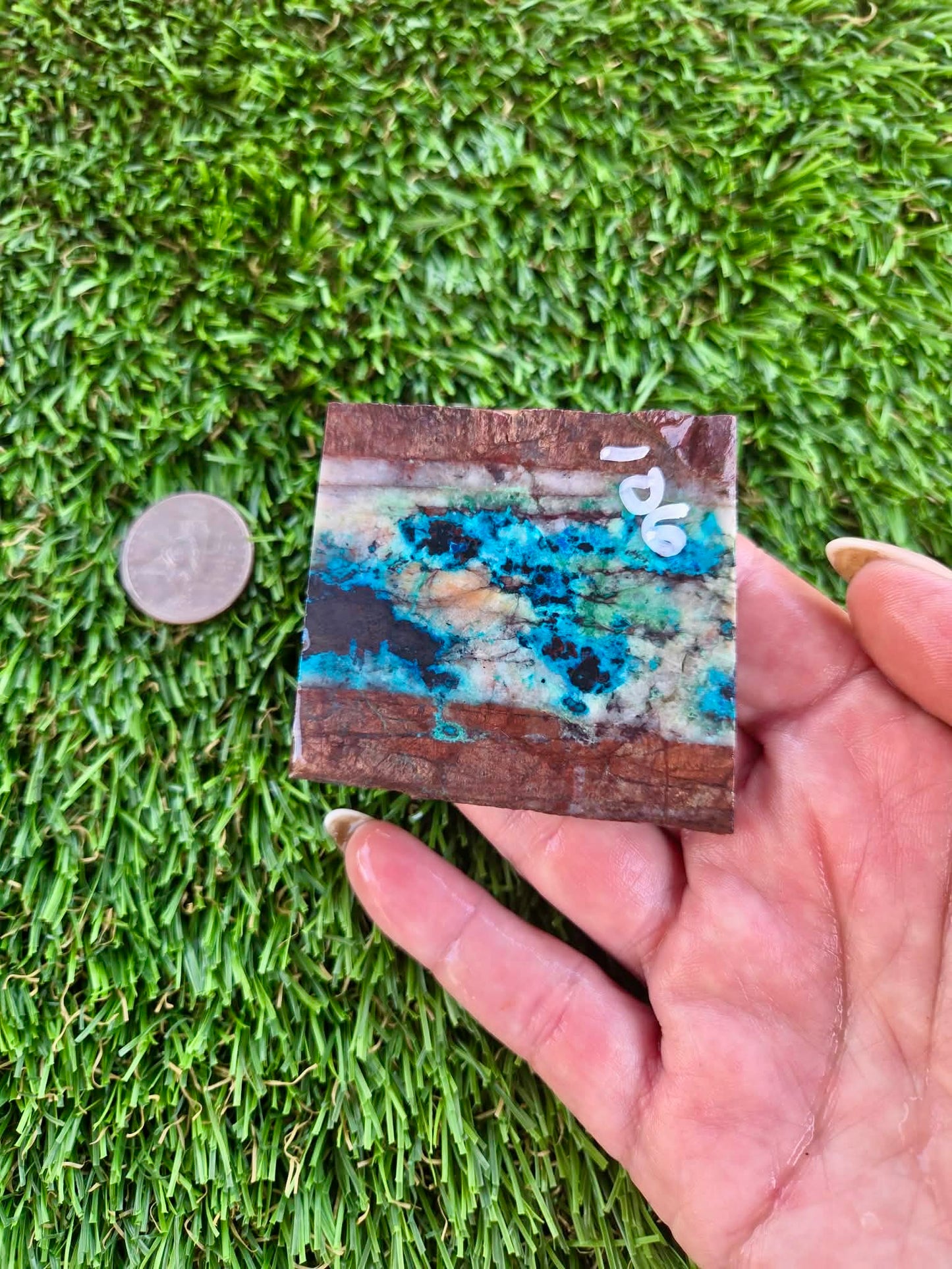 Shattuckite Slabs B101-106