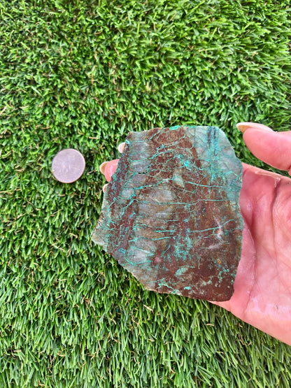 Globe Chrysocolla Slab A41-45