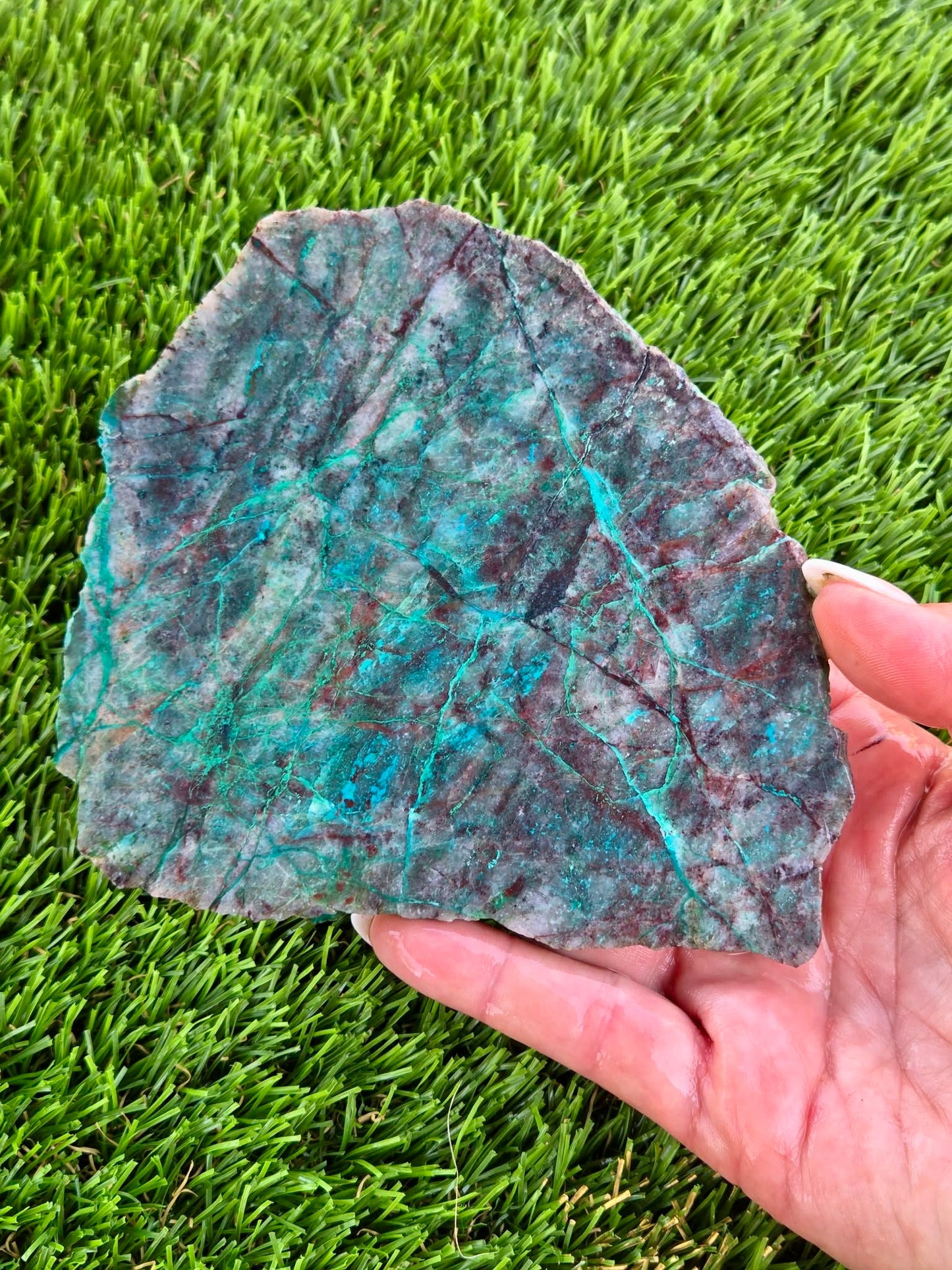 Globe Chrysocolla Slabs B120-124