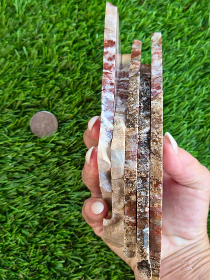 Red Creek Brecciated Jasper Slabs L548-552