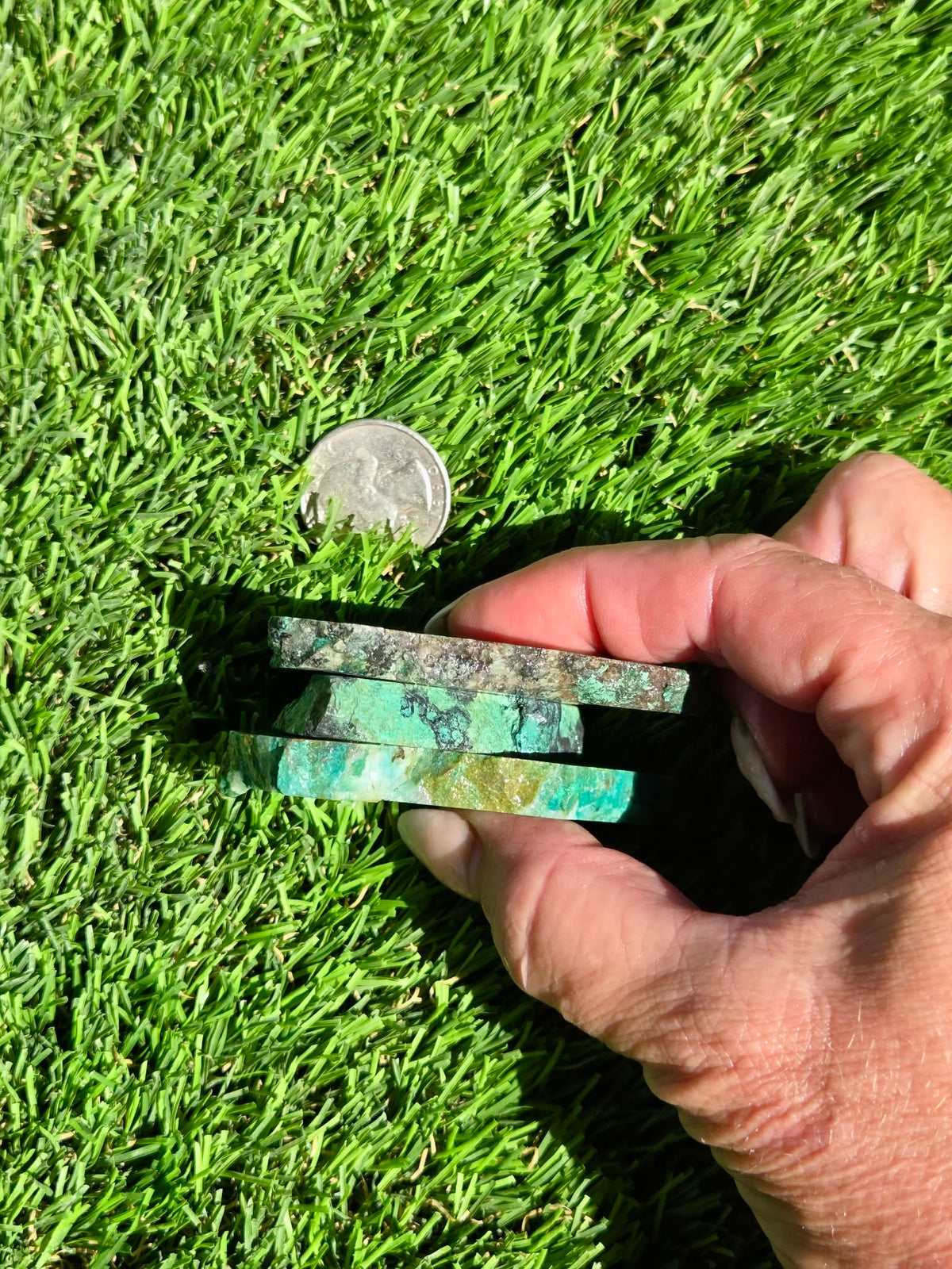 Globe Chrysocolla Slab Bundle-SB58