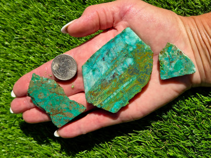 Globe Chrysocolla Slab Bundle-SB38