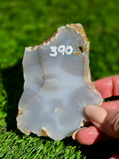 Blue Luna Agate Slabs H385-390