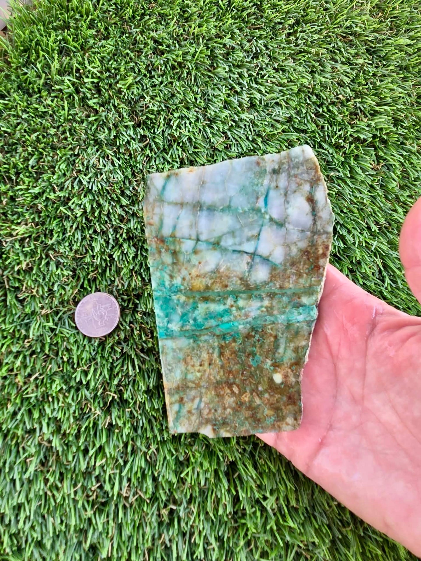 Globe Chrysocolla Slabs B79-84