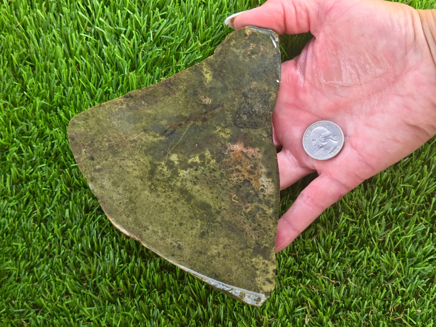 Green Serpentine Slabs S885–890