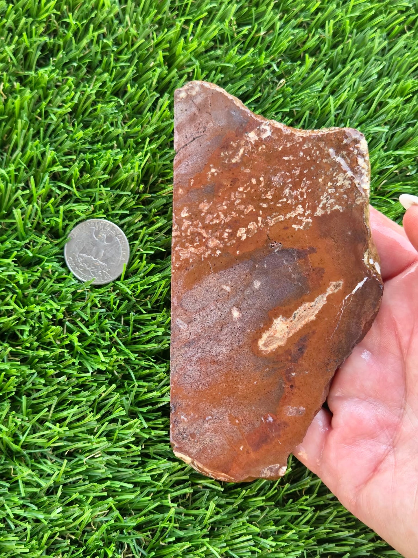 Rustic Red Brecciated Jasper Slabs H363-365