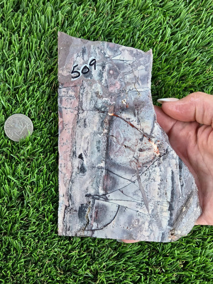 Brecciated Jasper Agate Slabs J508-509