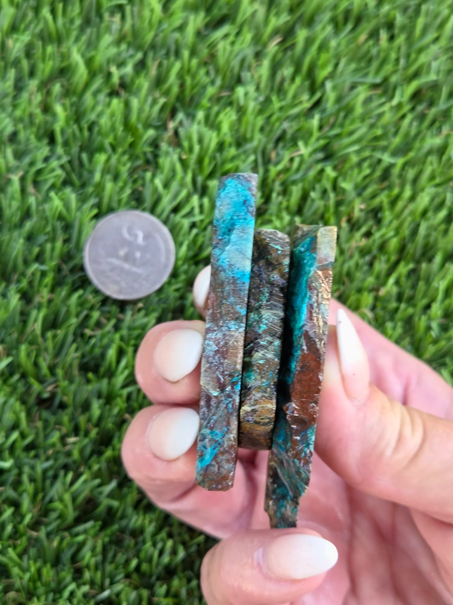 Globe Chrysocolla Slab Bundle-SB53