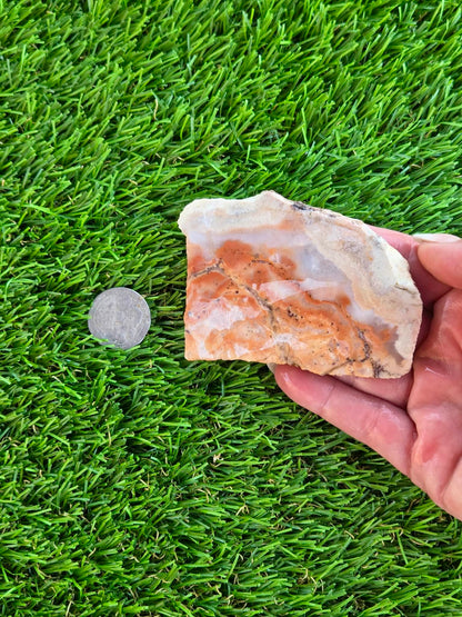 Peach Chalcedony Slabs L571-574
