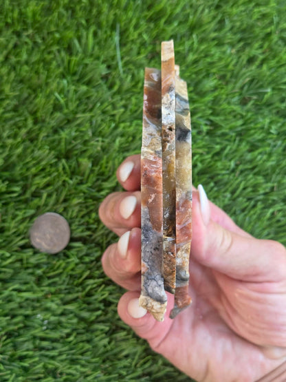 Indonesian Red Marcasite Slabs I459-462