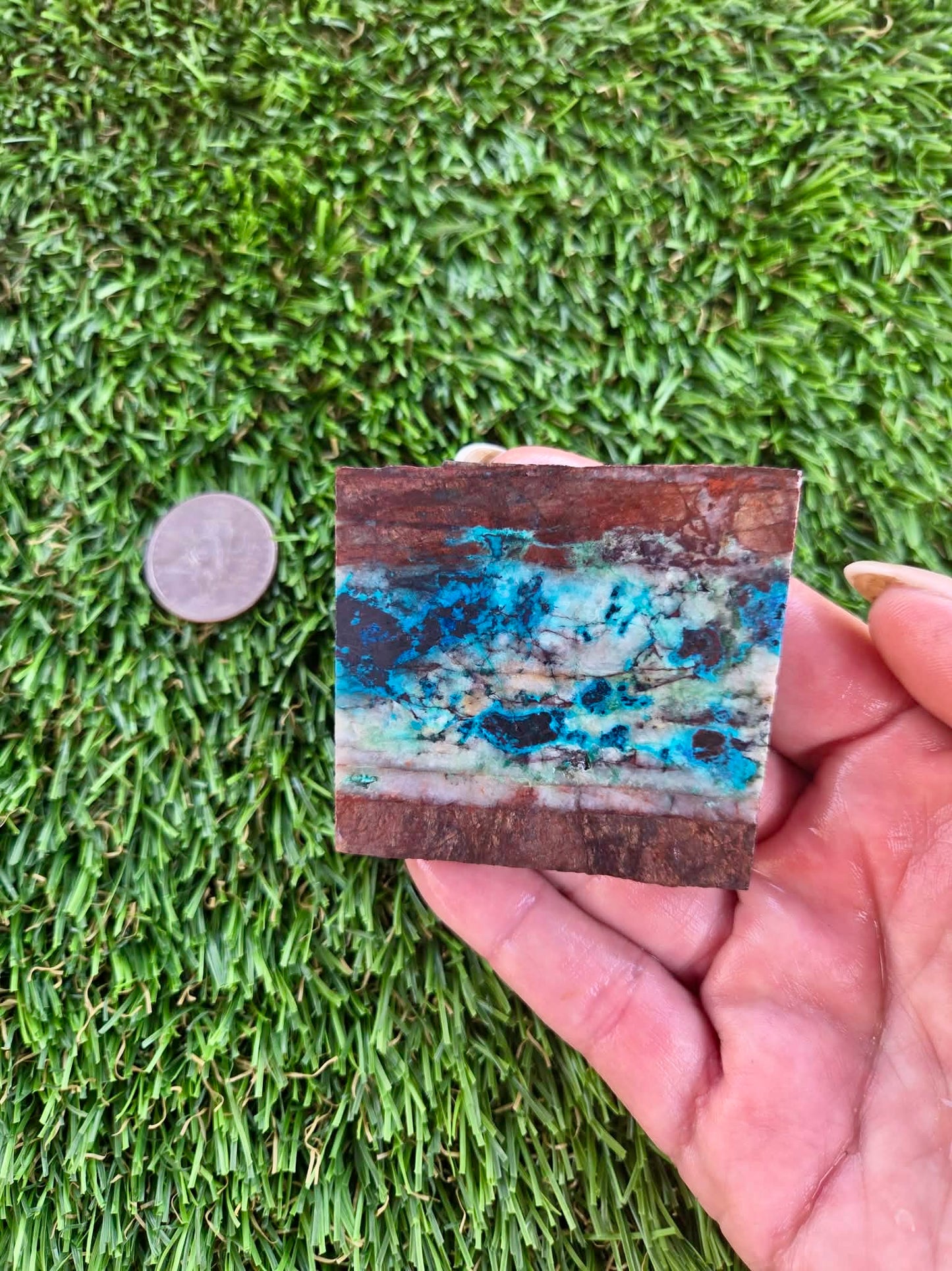 Shattuckite Slabs B101-106