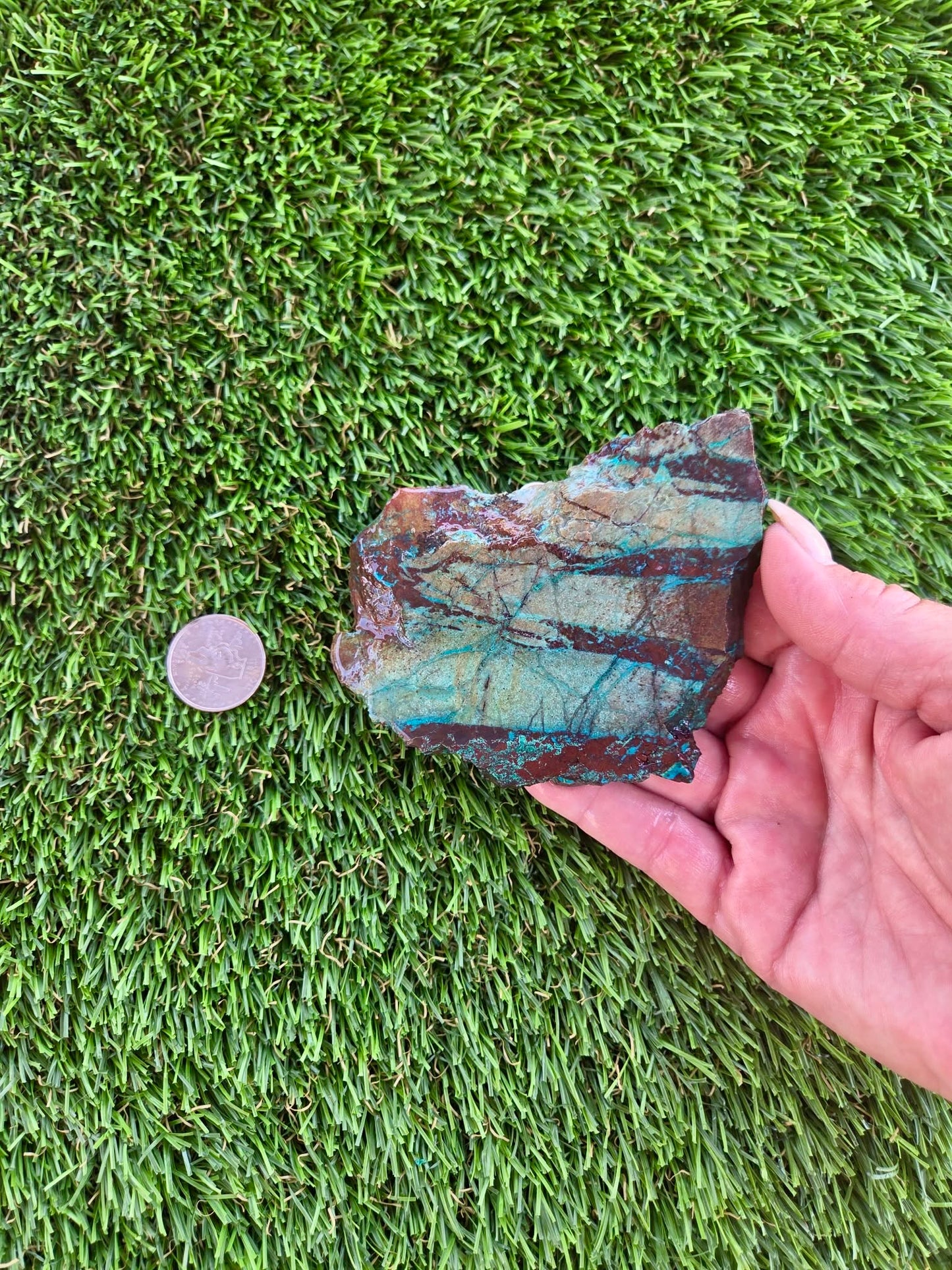Globe Chrysocolla Slabs A56-60