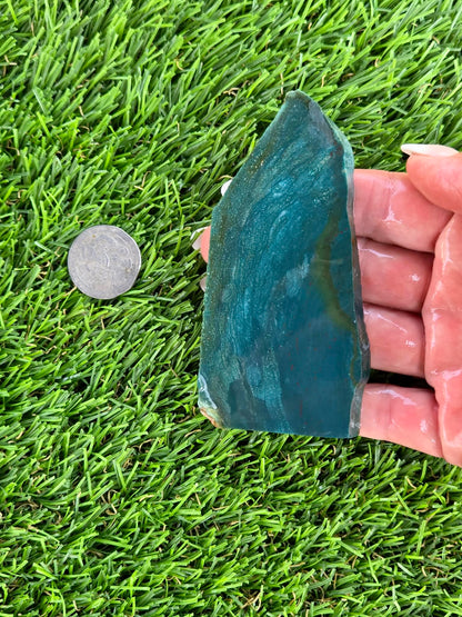 Blue-Green Jasper Slabs M639-644