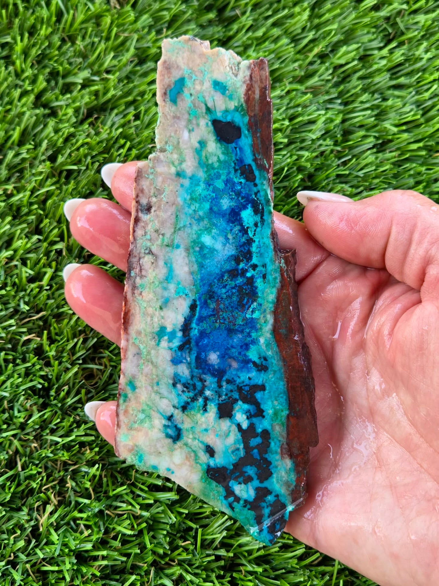 Shattuckite Slabs B107-112