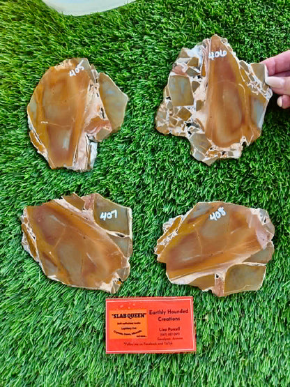 Golden Desert Jasper Slabs H405-408