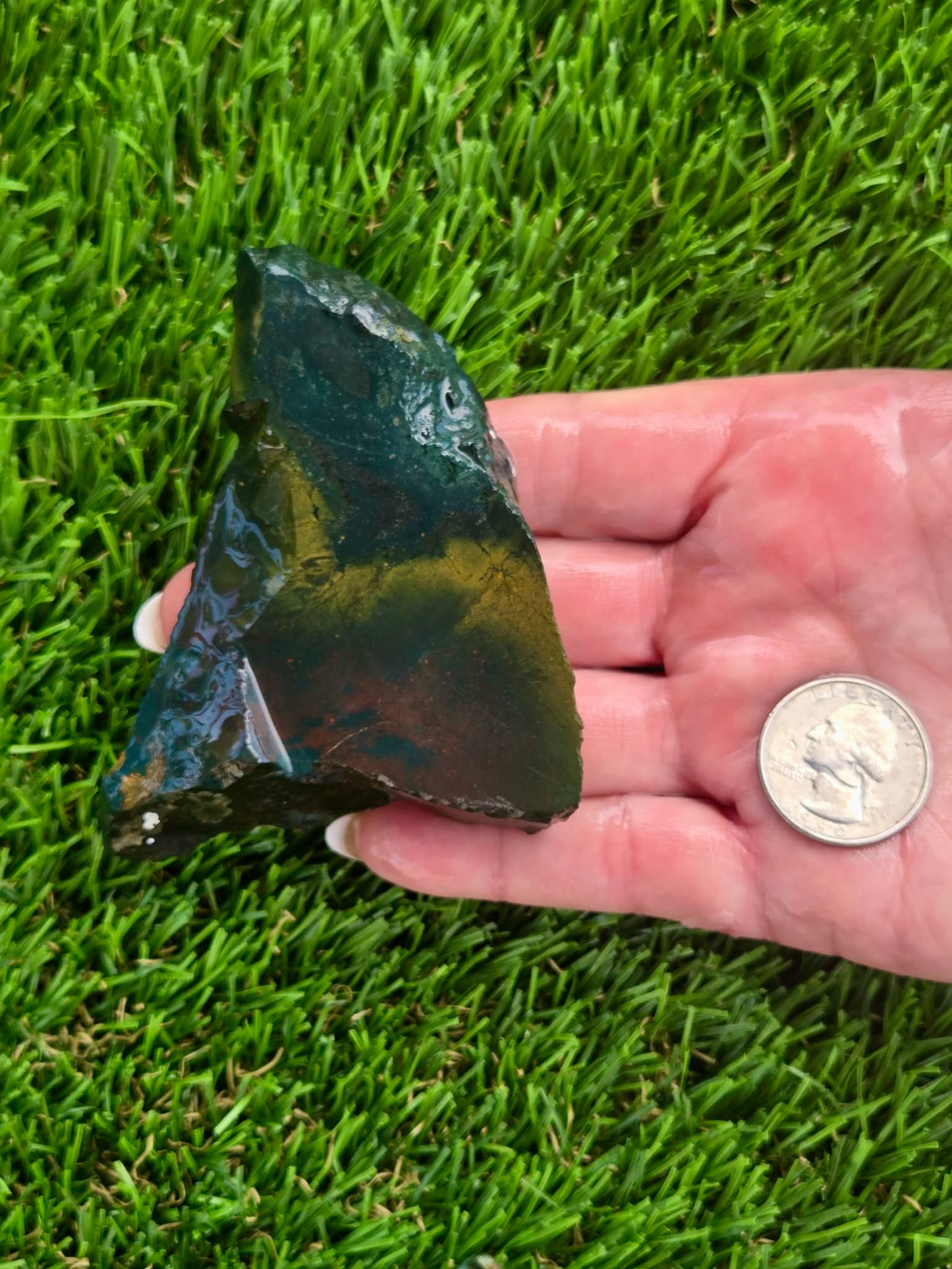 Indonesian Bloodstone Jasper Slabs O767–772