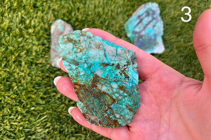 Globe Chrysocolla Slabs