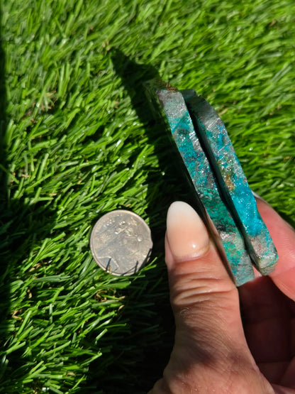 Spiderweb Malachite Slab Bundle SB142