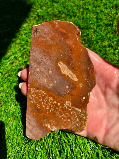 Rustic Red Brecciated Jasper Slabs H363-365
