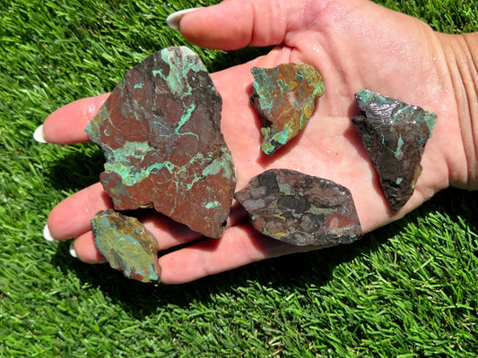 Globe Chrysocolla Slab Bundle-SB4
