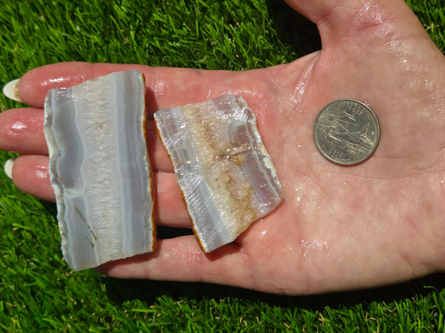 Banded Agate Slab Bundle SB73