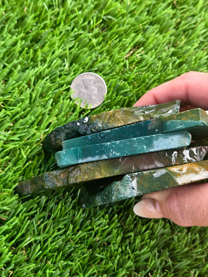 Indonesian Bloodstone Jasper Slabs O767–772