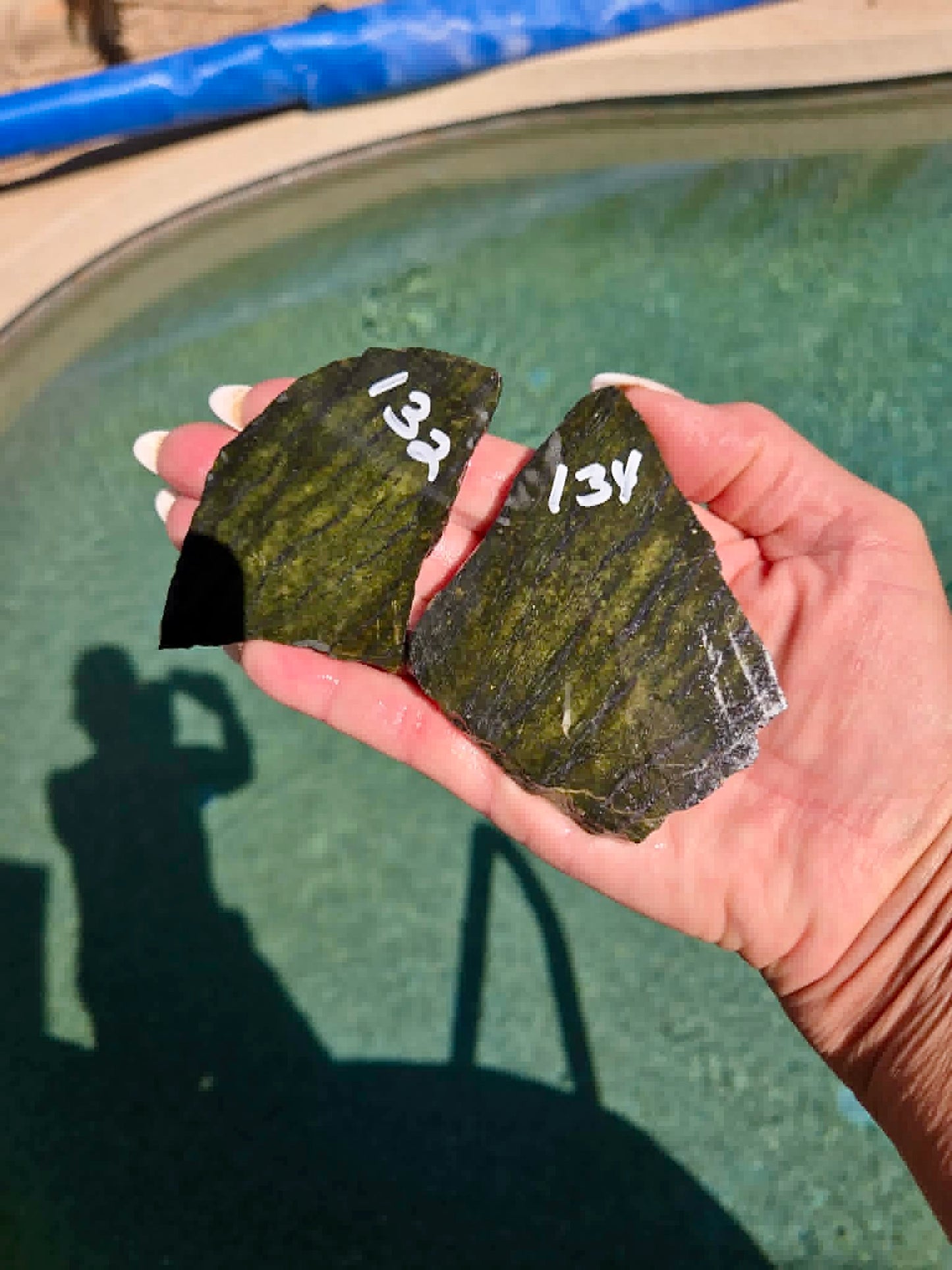 Forrest Green Jade Slab 132-136