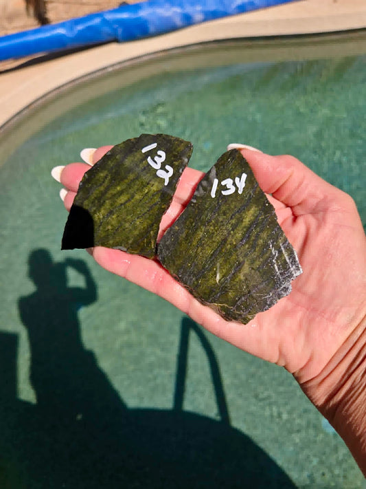 Forrest Green Jade Slab 132-136