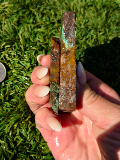 Globe Chrysocolla Slab Bundle-SB35
