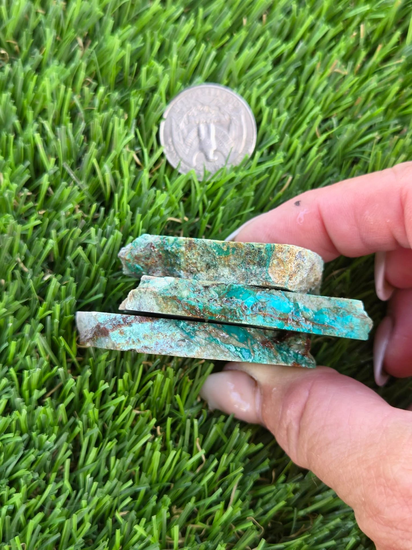 Globe Chrysocolla Slab Bundle-SB50
